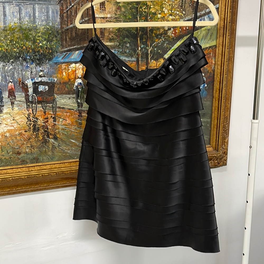 Elegant Black Mini Dress